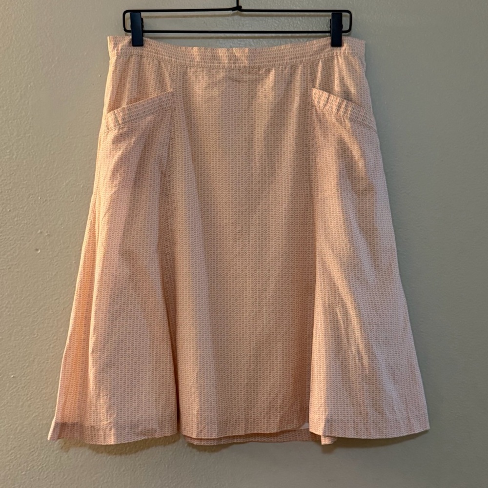 Rare Marc Jacobs Collection Heart Print Lined Midi Skirt 10